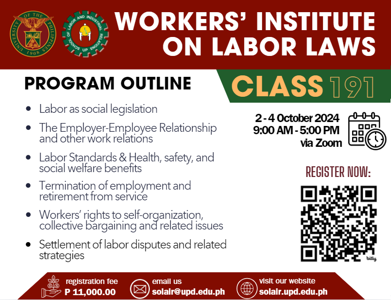 Workers’ Institute On Labor Laws (will)