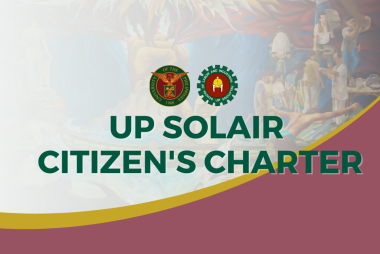 UP SOLAIR Citizen's Charter as of August 2025